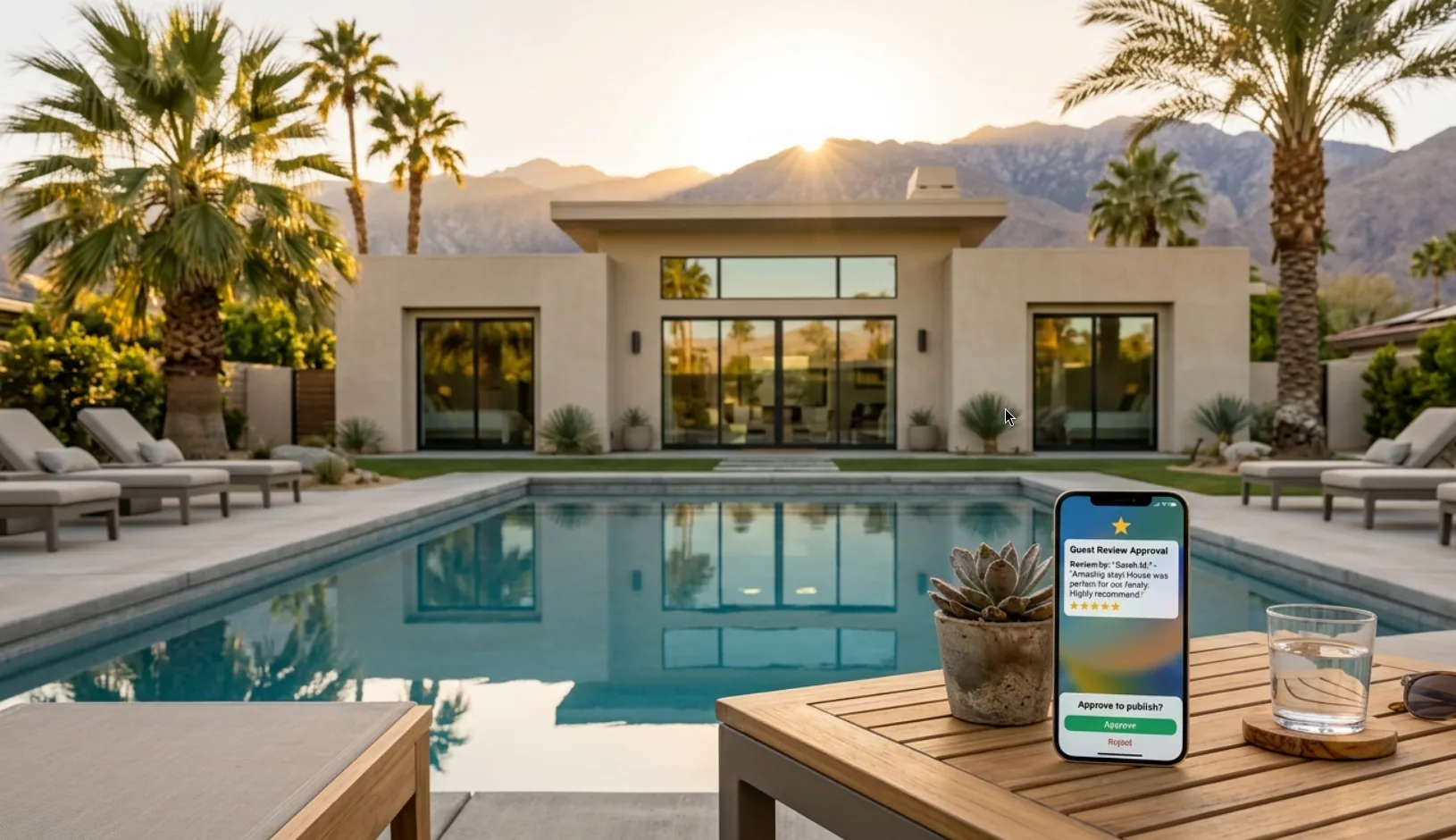 Vacanza Stays short-term rental property — Vinny AI COO operates the portfolio
